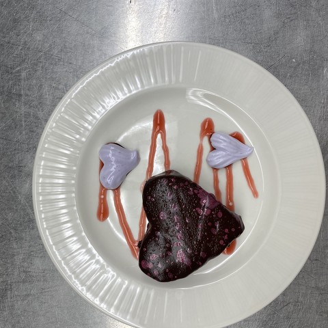 Valentine Chocolate Heart Cakes