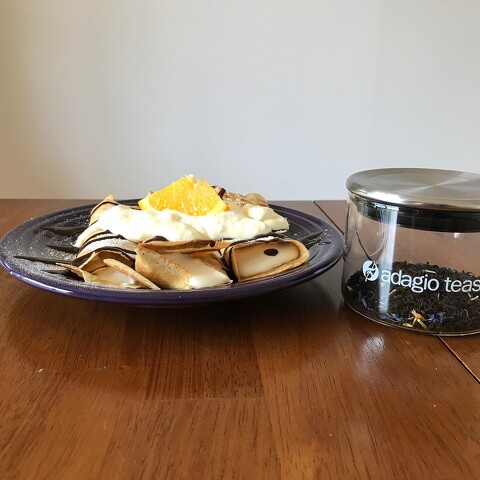 Earl Grey Bravo Crepes